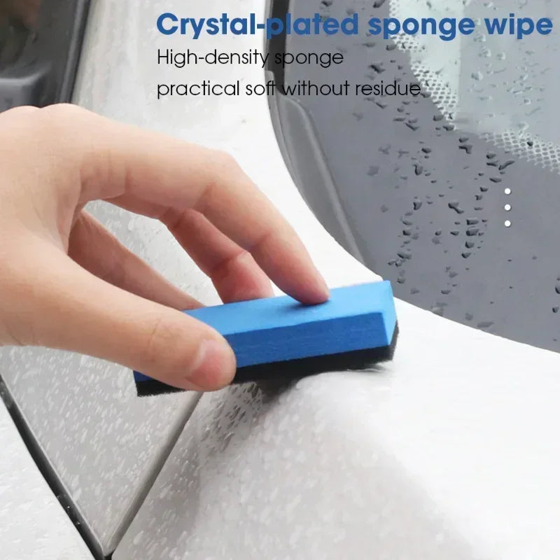 Car Ceramic Coating Sponge Applicator Nano Wax Polishing Brush for Vehicle Cleaning