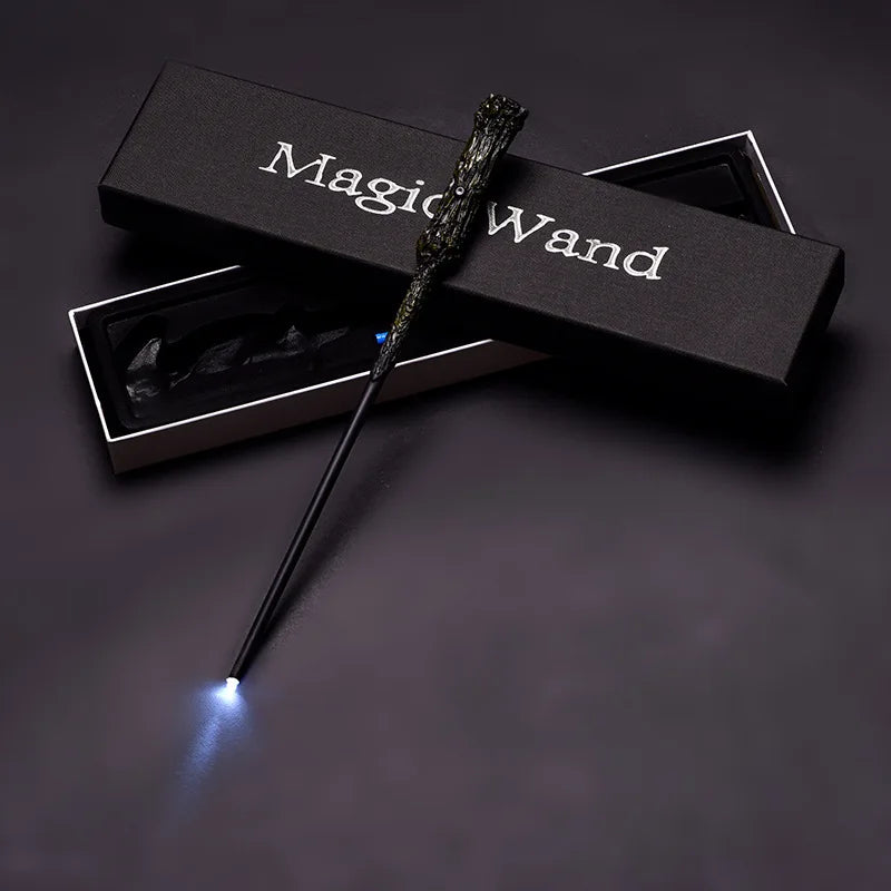 Harry Potter Glowing Wand LED Light Toy for Role Play Halloween Party Gift