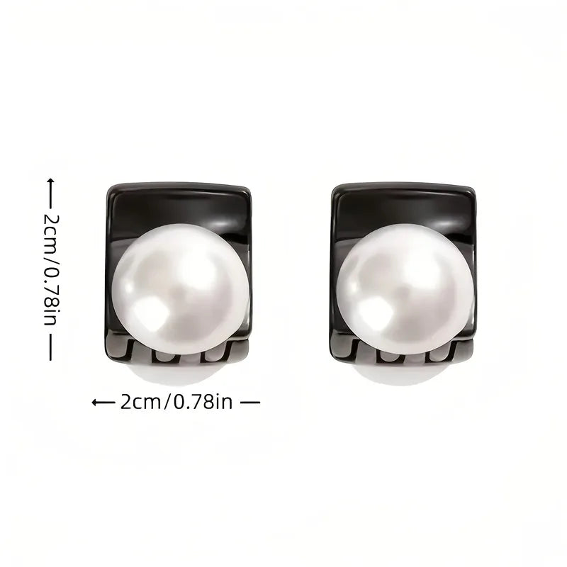 2pcs Pearl Hair Accessories with Strong Grip - Elegant Versatile Headwear