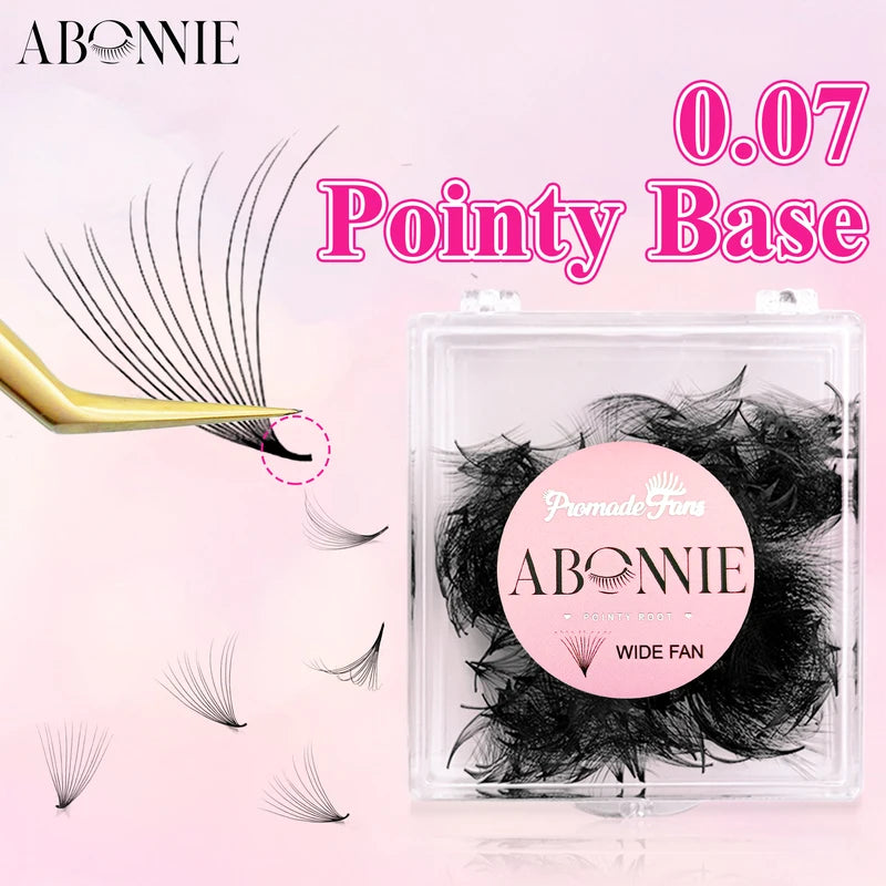 Premade Lash Fans 6D-20D Volume Eyelash Extensions Slim Pointed Base