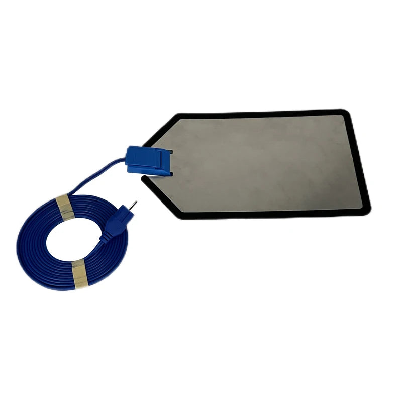 Reusable Patient Plate for Diathermy Electrocautery Unit with Cotton Cover