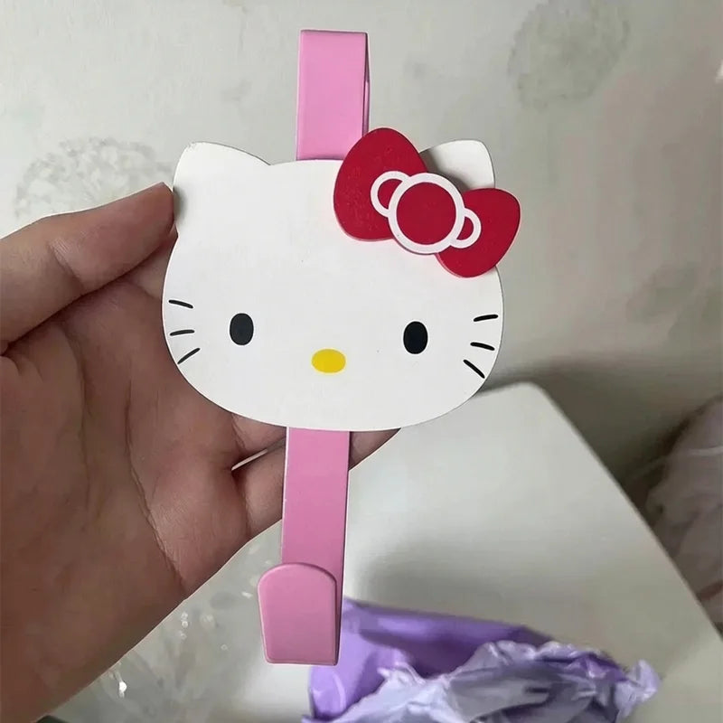 Over-the-Door Hook No Drill Hanging Hanger Heavy Load Organizer Cartoon Design