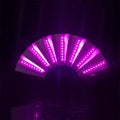 Glow Folding LED Fan for Parties Raves Events Halloween Christmas Stage Show
