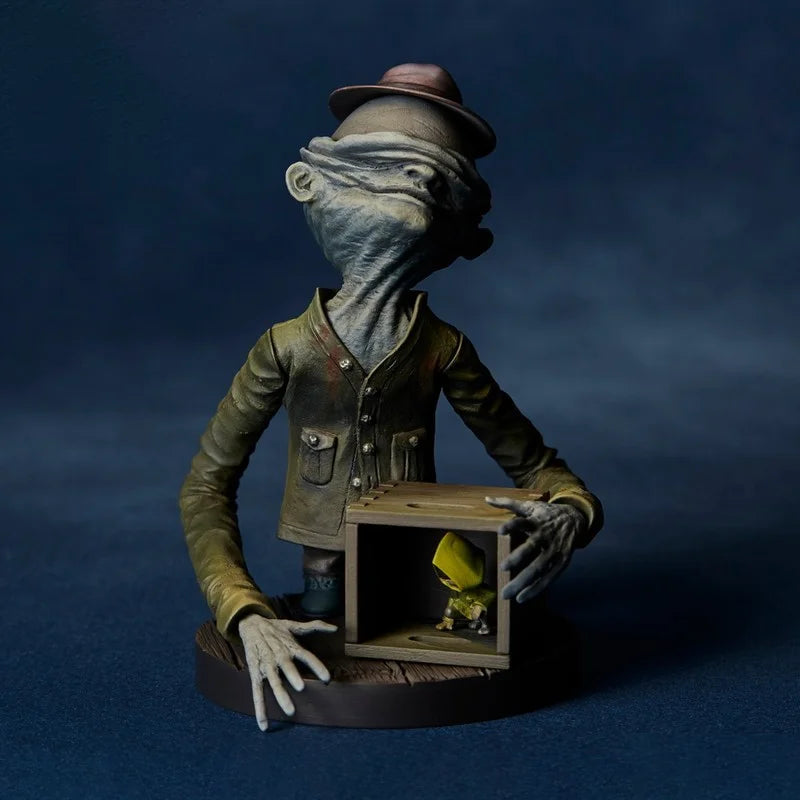 Mini Monster Steward Figurine for Halloween Desk Decor - Little Nightmares Style