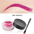 Colorful Eyebrow Dye Tint Cream Waterproof Smudge Proof Long-Lasting Brow Gel