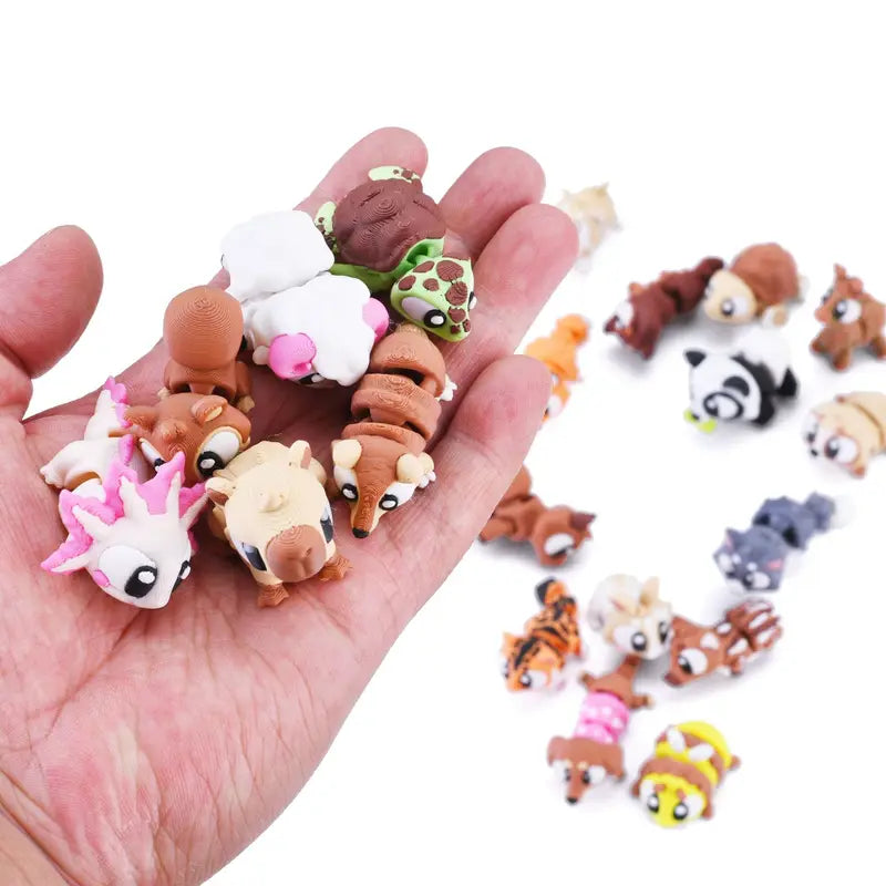 Set of 12/24/36 Animal Figurines for Decoration and Play - Random Styles