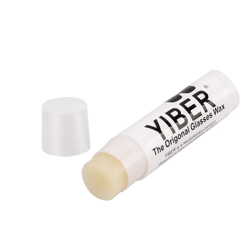 Anti-Slip Glasses Wax - Natural Stop Slipping Clear Wax for Eyewear, 66.5mm Tube