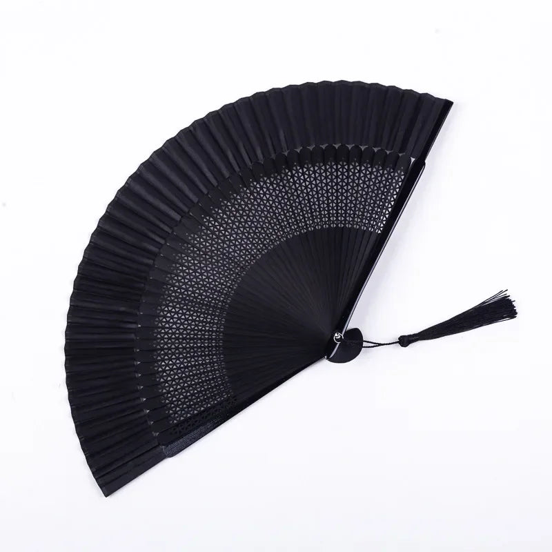 Chinese Style Folding Fan for Women - Classical Dance & Craft Accessories