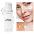 White Face Paint Foundation 15ml for Halloween & Cosplay - Full Coverage, Matte Finish