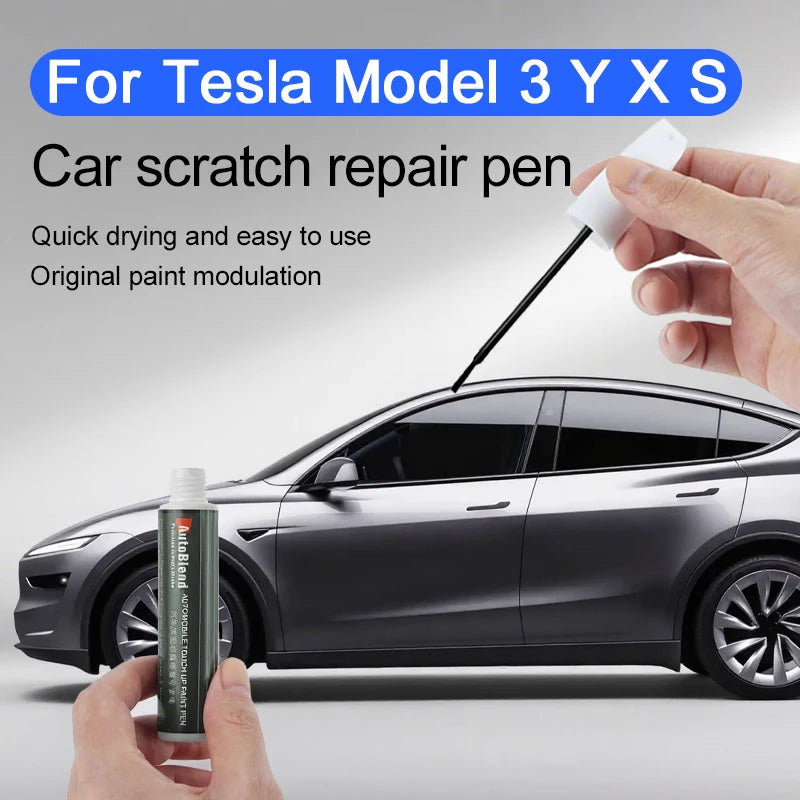 Automotive Touch Up Paint Pen for Tesla Models - Multiple Colors Available