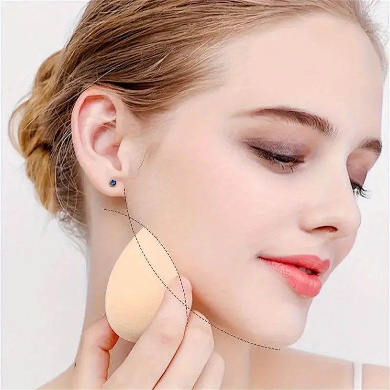 Ombre Makeup Sponge Set - Vegan Dual Use for Liquid & Powder, Latex-Free Travel Essentials for All Skin Types