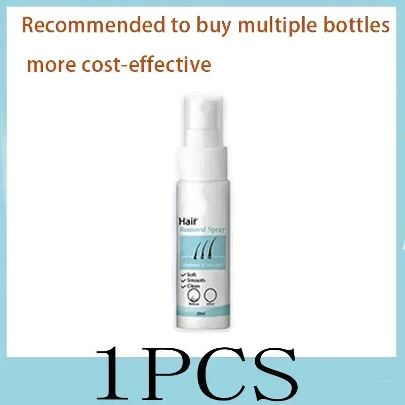 Permanent Hair Removal Spray - Pain-Free, Long-Lasting Results, Gentle on Skin