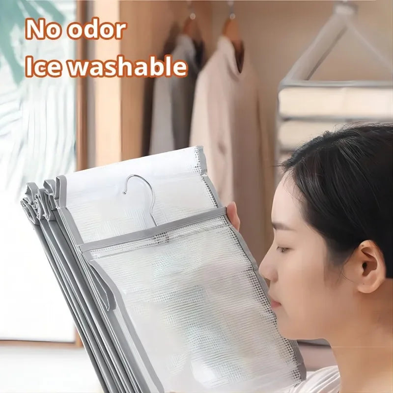 Hanging Wardrobe Storage Bag for Clothes Shoes Socks T-Shirts Underwear Organizer