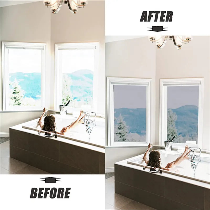 One Way Window Film Mirror Effect Tint for Privacy Heat Control UV Protection