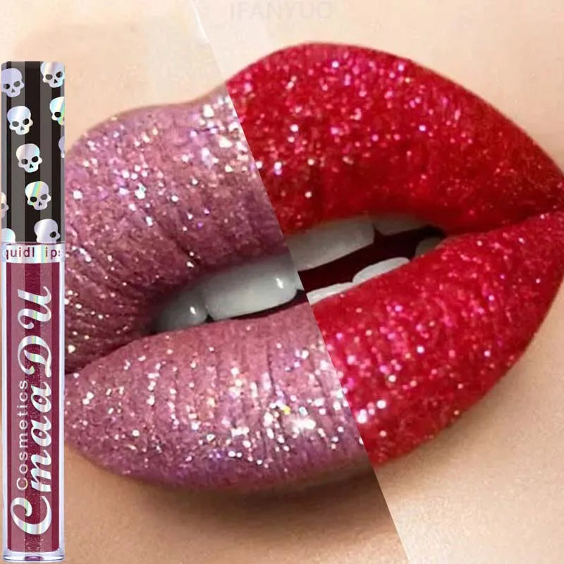 8 Colors Waterproof Matte Lipstick Set - Nude Velvet Gloss Lip Gloss