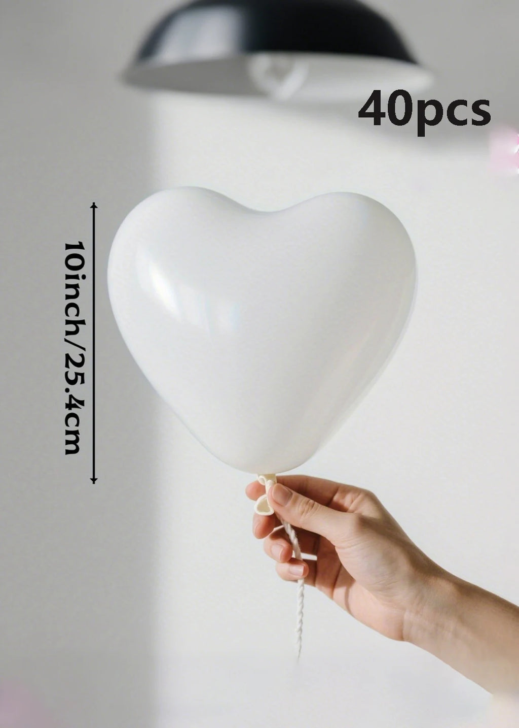 Heart-Shaped Latex Balloons for Weddings Valentine's Day Birthday & Party Decorations