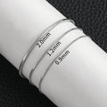 Unisex Hip Hop Snake Bone Chain Bracelet Stainless Steel Jewelry Men Women