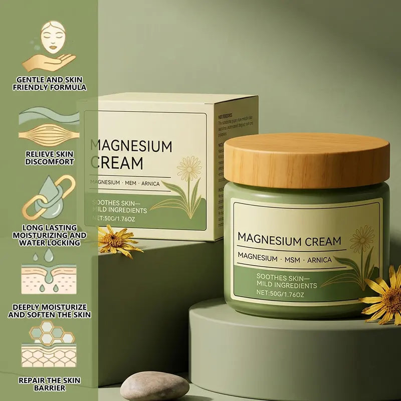 Natural Plant-Based Hydrating Face & Body Moisturizer - Non-Greasy Daily Cream