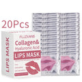Pink Lip Mask Sheets for Skincare, Moisturizes & Reduces Dark Spots - 20 Pack