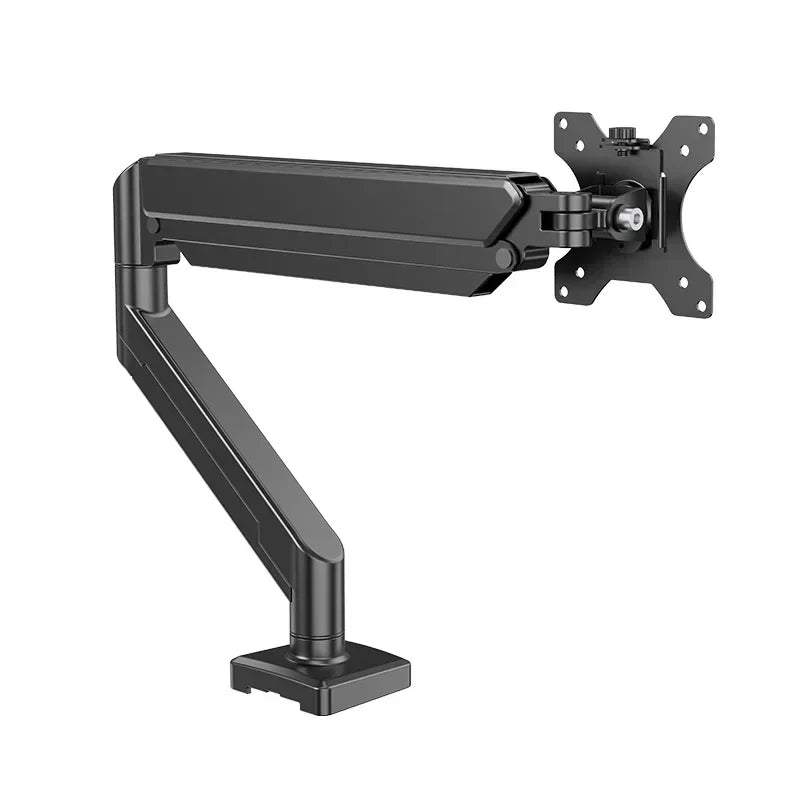 Adjustable Monitor Arm Desk Mount for 14-32 Inch Screens, Clamp & Grommet Base