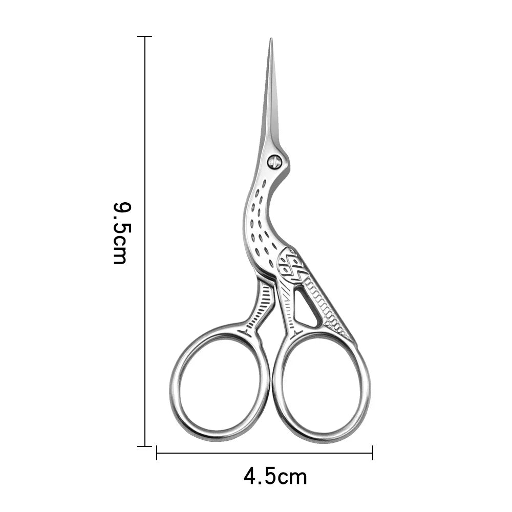 Multi-Functional Stainless Steel Makeup & Grooming Scissors 9CM