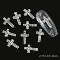 Fake Blood Knife Nail Charms 3D Rhinestone Decor for Nail Art DIY Jewelry