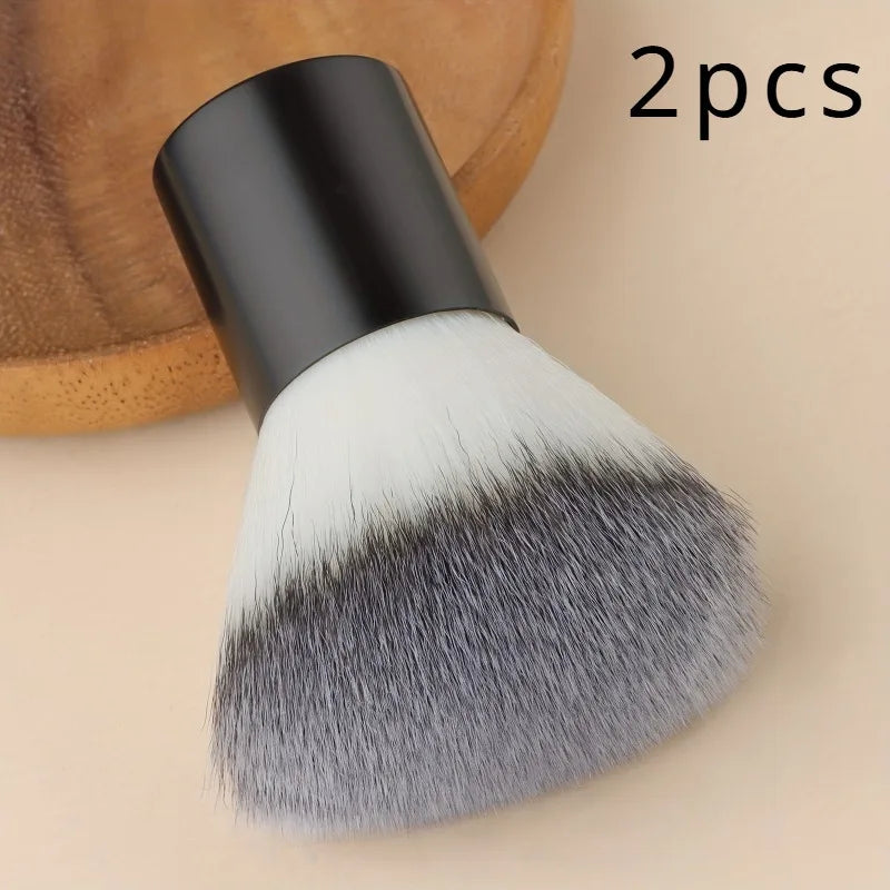 Fluffy Kabuki Makeup Brush for Foundation Blush Bronzer Highlighter – Cosmetic Tool