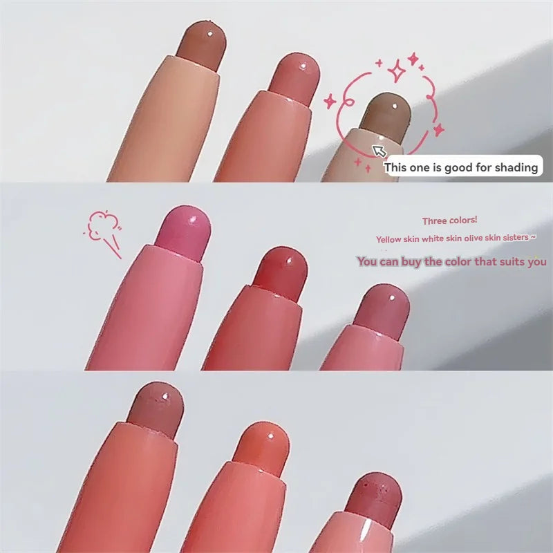 Matte Lip Liner with Lip Gloss Set - Long-Lasting, Non-Stick, Full Size