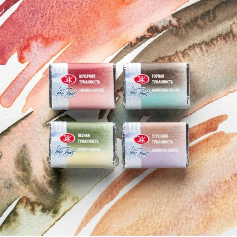 Professional Artist Watercolor Paint Set - Limited Edition Granulation Colors