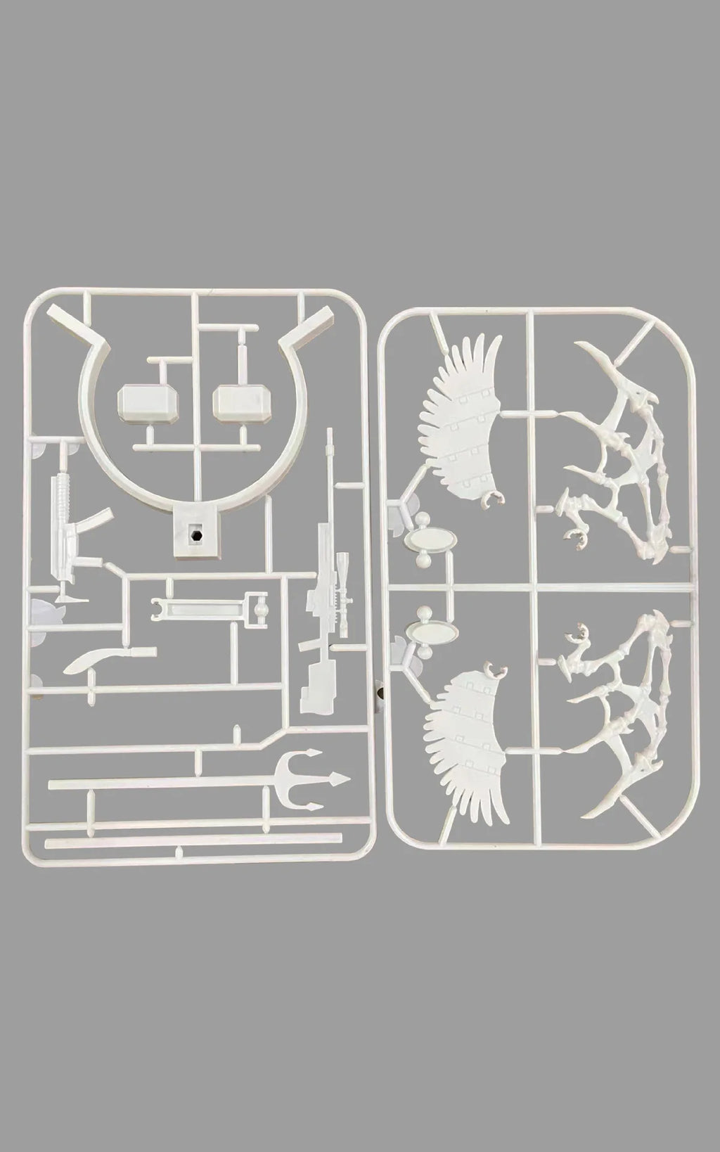 Mini Action Figures Toys with Accessories - Articulated Robot Collectible for Desk Decor