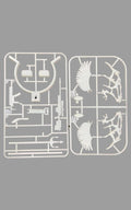 Mini Action Figures Toys with Accessories - Articulated Robot Collectible for Desk Decor