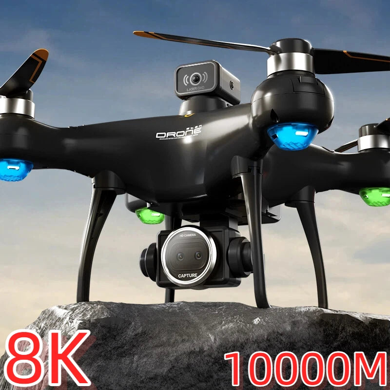 8K HD Drone with Dual Cameras, Obstacle Avoidance & Optical Flow - 2026 B10 Quadcopter