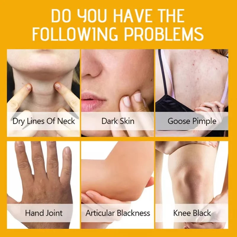 Strong Yellow Peeling Oil for Skin Brightening & Exfoliation - Body & Hands
