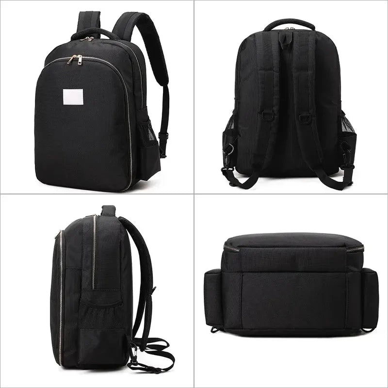 Large Capacity Barber Tools Backpack with Multiple Compartments for Hairdresser Accessories