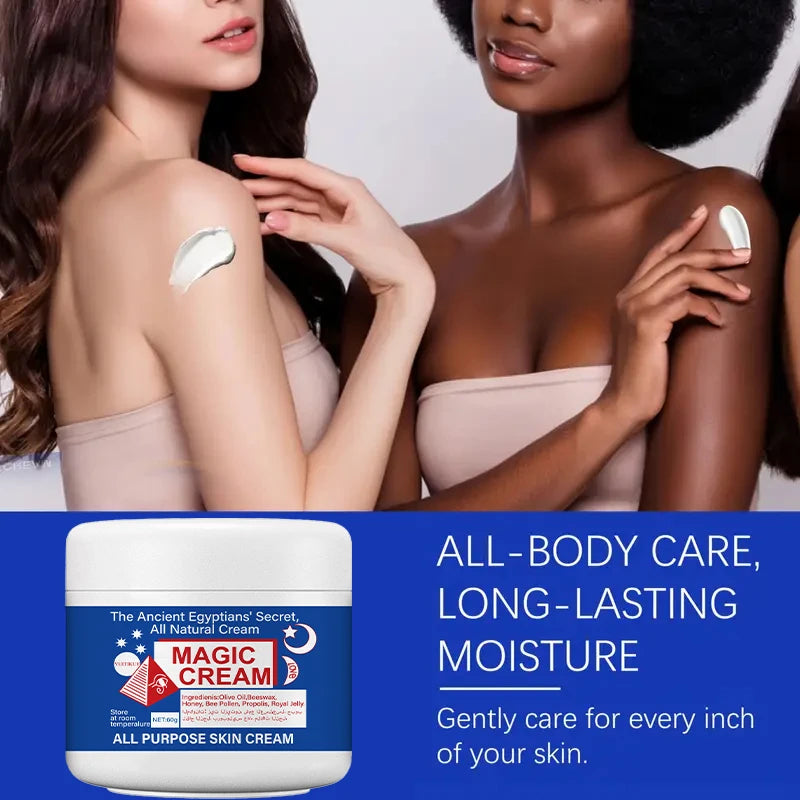 Honey Face and Neck Moisturizer - Hydrating Cream for All Skin Types