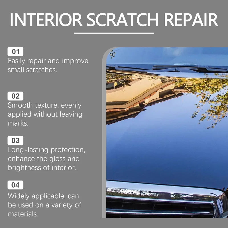 Car Scratch Remover Polish Wax with Nano Protective Coating - Easy Hand Application