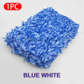 Microfiber Car Wash Sponge Block - Soft Detailing Cleaning Tool for Vehicles