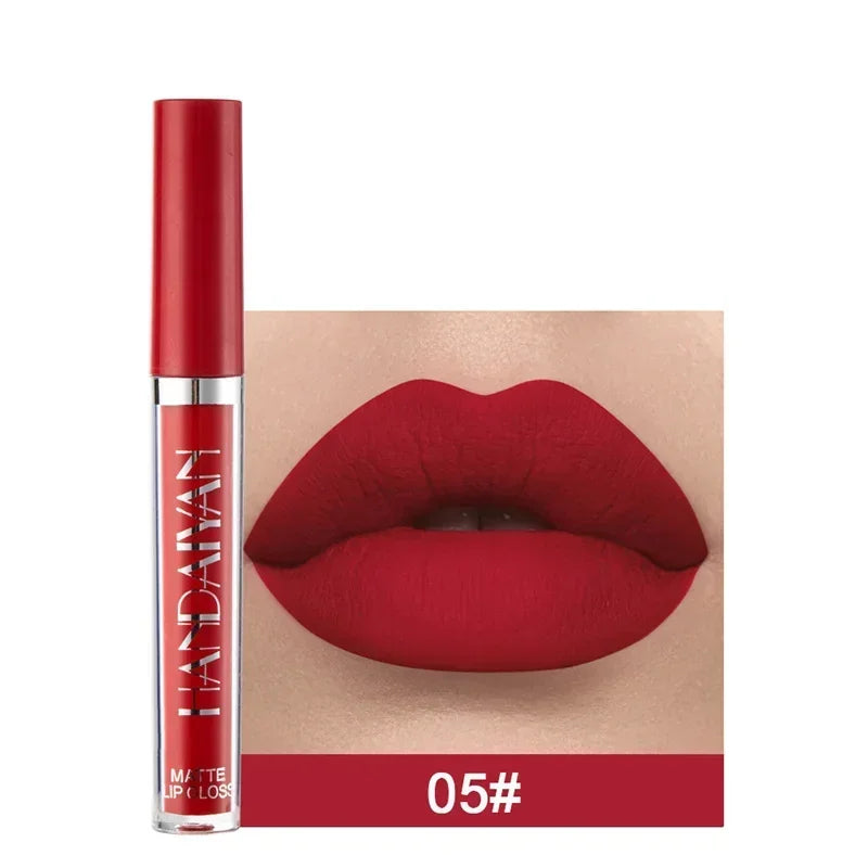 Long Lasting Waterproof Lipstick Set for Women - Matte Lip Color Makeup Kit
