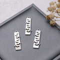 Gothic Bat Pendant Charms Set - Halloween Jewelry Making Supplies, Silver & Gold