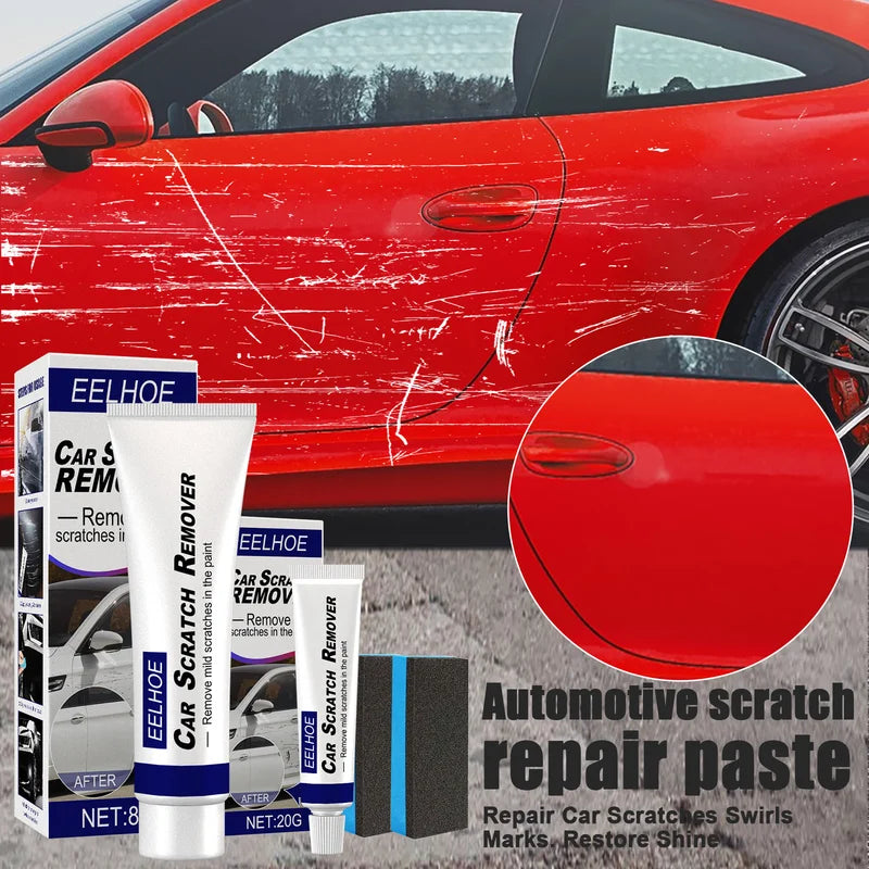 Car Scratch Remover Paint Care Kit - Auto Swirl & Scratch Repair Polishing Tools