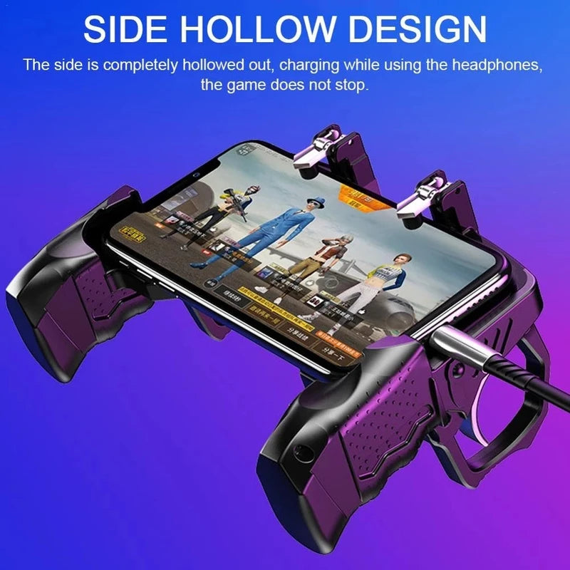 Mobile Gaming Controller for PUBG & Call of Duty - Phone Joystick Gamepad for Android & iPhone