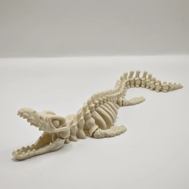 Dinosaur Skeleton Model for Aquarium Decoration Marine Reptile Display