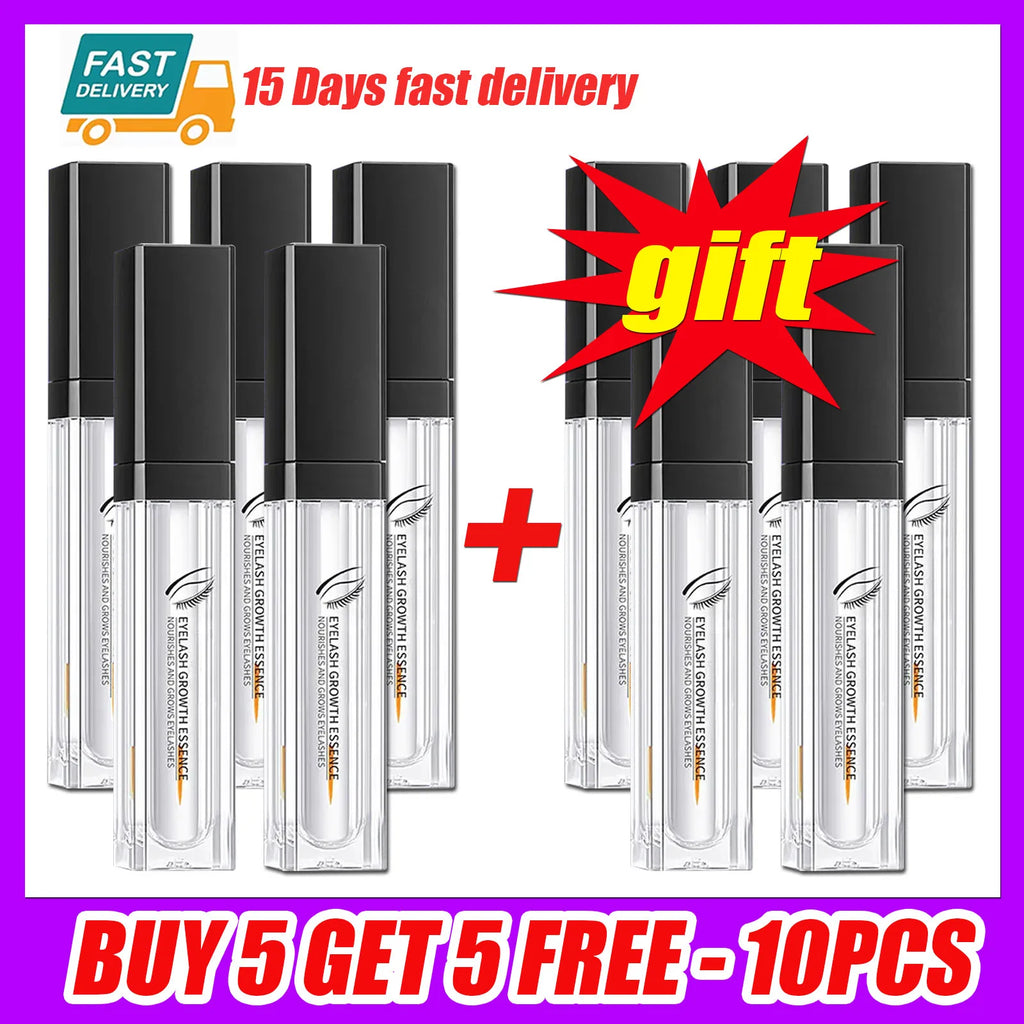 7 Days Eyelash Growth Serum for Thicker, Longer, Curled Natural Lashes