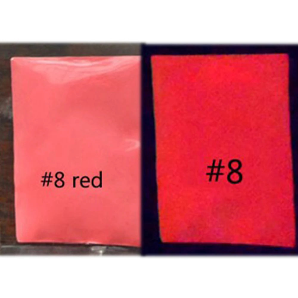 Luminous Nail Art Powder Set - 12 Colors Glow in Dark Neon Acrylic DIY