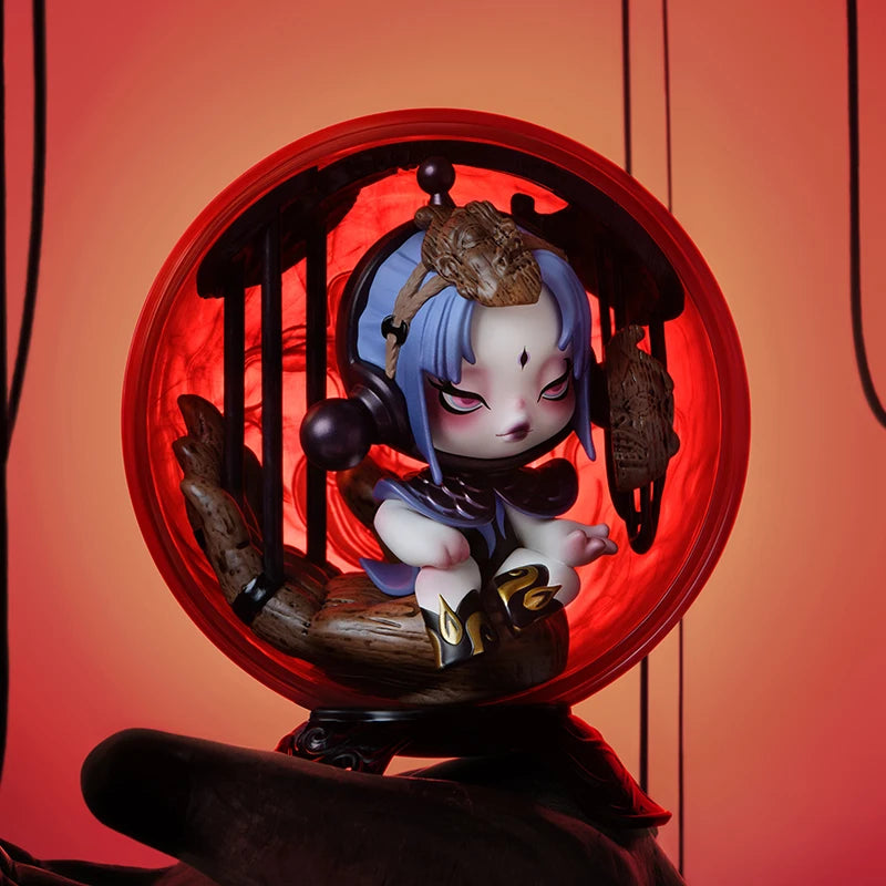 Mystery Box Action Figures - Mirrored Skullpanda Series Collectible Toys