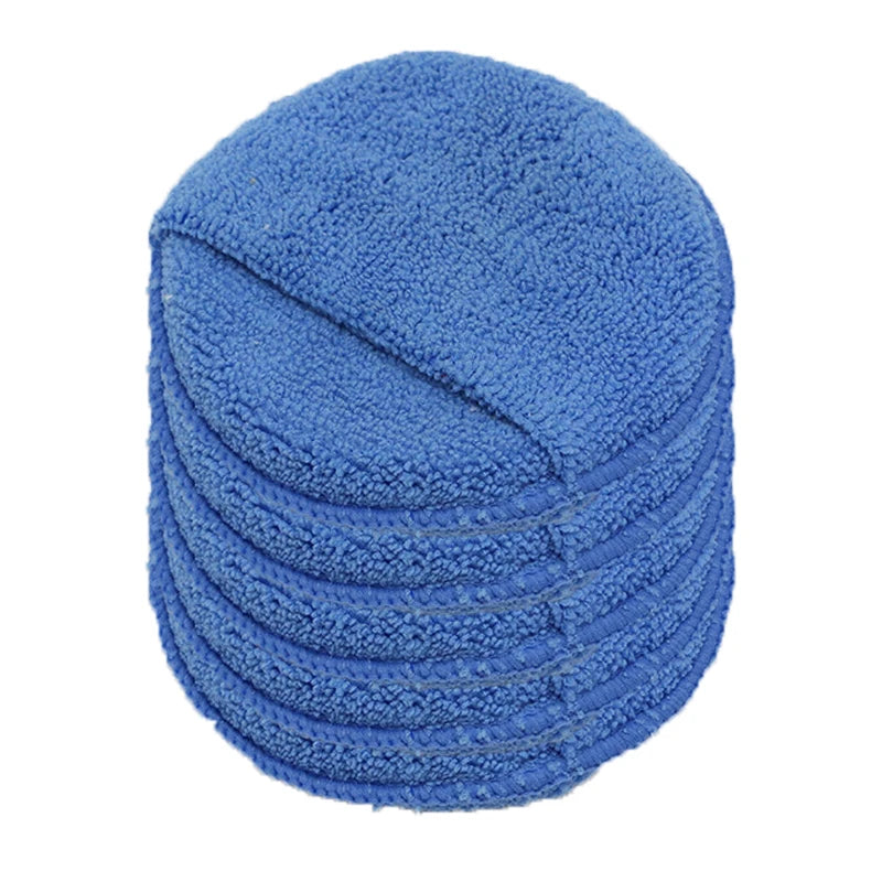 Microfiber Car Wax Applicator Pads - Ultra Soft Foam Sponges for Polishing, 2/5/10 Pack
