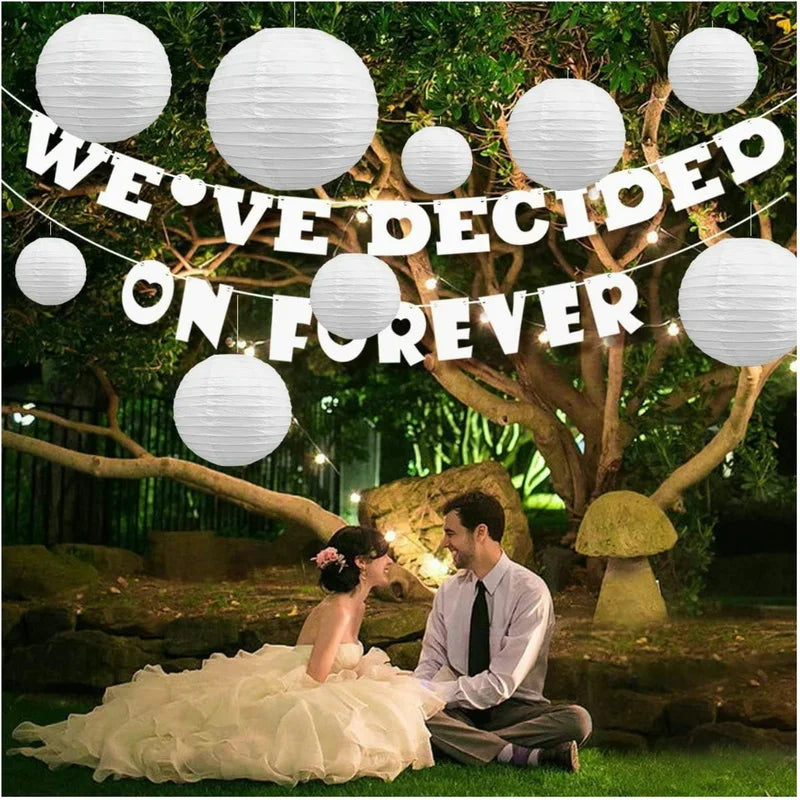 Decorative Paper Lanterns - Chinese Round Hanging Lamps for Weddings Parties Christmas