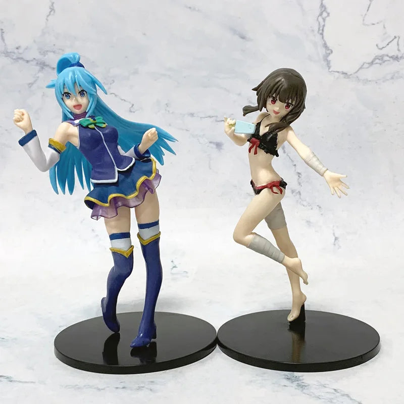 Anime Girls Swimsuit Figure Model - Collectible Figurine Gift for Fans