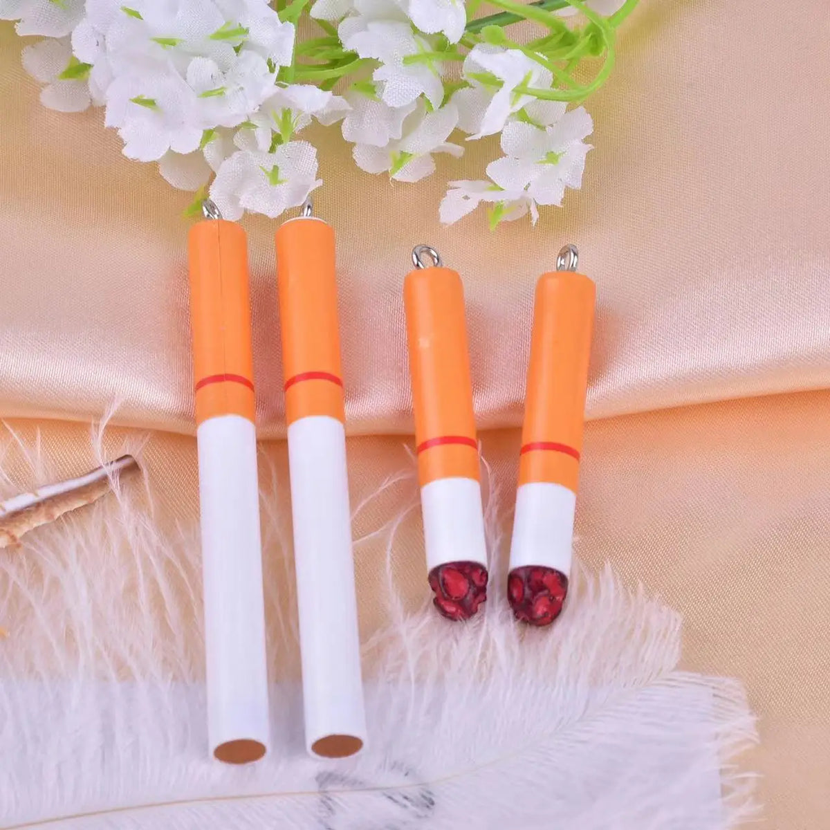 Creative Resin Charms for DIY Jewelry Making - 10pcs Pendant Set