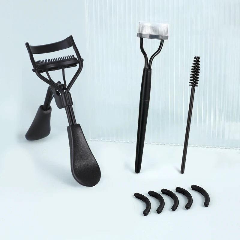 8/14PCS Eyelash Tool Set with Eyelash Curler - Stainless Steel, All Eye Types